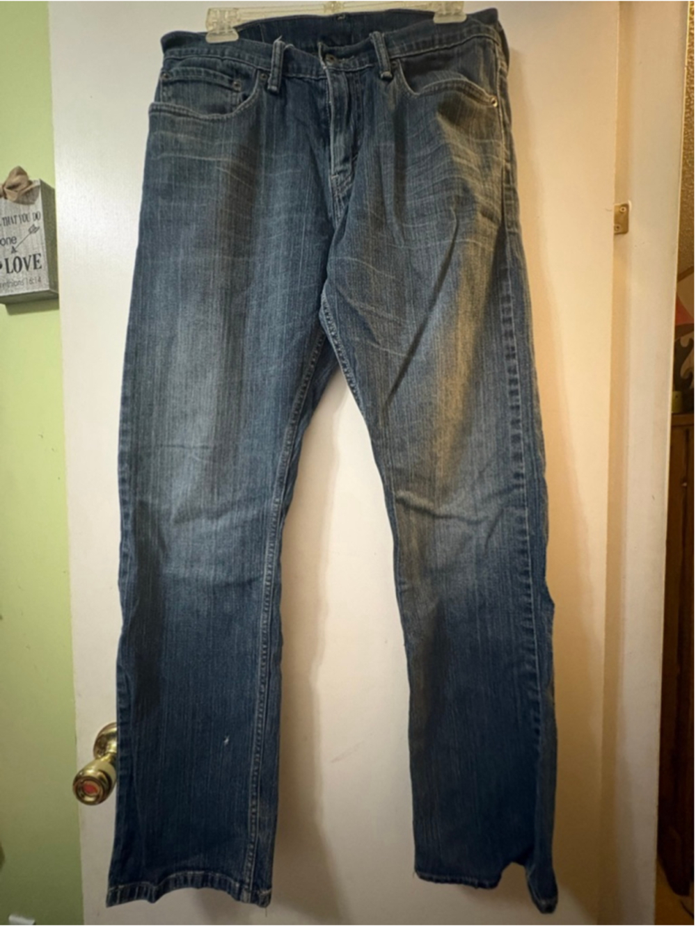 Men's Levi's Blue 514 Straight Jeans Waist 31